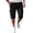 Black, variant on Athletic Gym Mens Shorts - Workout Athletic Shorts with Pockets Casual Work Flat Front Shorts Quick Dry Loose-Fit Athletic Shorts Mens Gym Shorts with Pockets