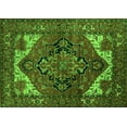 thumbnail image 1 of Ahgly Company Indoor Rectangle Persian Green Traditional Area Rugs, 7' x 9', 1 of 4