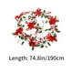thumbnail image 3 of HWRETIE Artificial Green Vines for Party Decor Christmas Rattan Spots Artificial Fake Leaves Christmas Decorations Simulation Christmas Rattan Home Decor, 3 of 6