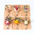 thumbnail image 5 of Mini ramo de flores secas naturales para dama de honor, ramilletes, decoración de bodas y Navidad, materiales florales para hacer uno mismo en el día de San Valentín, 5 of 5