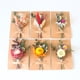 thumbnail image 5 of Mini ramo de flores secas naturales para dama de honor, ramilletes, decoración de bodas y Navidad, materiales florales para hacer uno mismo en el día de San Valentín, 5 of 5