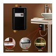 thumbnail image 2 of Bath Accessory Set Mini Electric Water Heater 3800W Outdoor Camping Caravan Instant Shower System Kitchen Bathroom Accessor ,Digital Temperature Display, 2 of 5