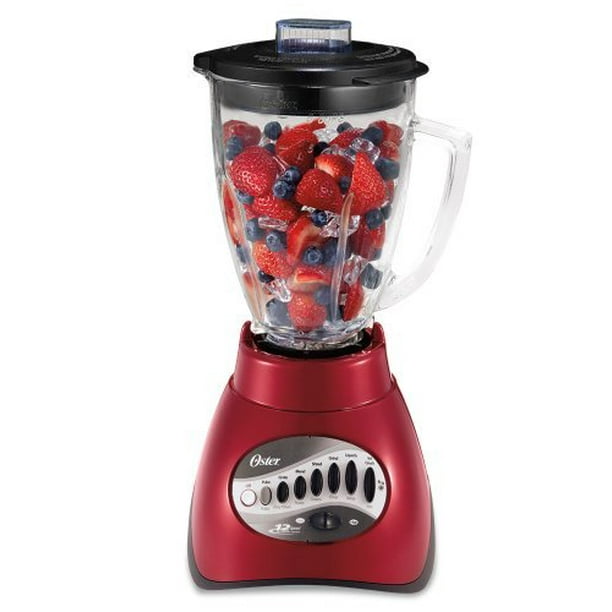Oster Precise Blend 200 12 Speed Blender Red (006844000NP1) Walmart