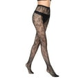 thumbnail image 4 of Bas Résille Mode pour Femmes avec Imprimé Cœur, 4 of 7