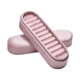 thumbnail image 1 of BELOVING Boîte de Rangement en Velours pour Oreilles pour Armoire Étagère Anniversaire Rose, 1 of 10