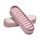 thumbnail image 1 of Organizador de anillos de terciopelo, estuche para guardar pendientes, soporte de joyería de moda para regalo de mujer Rosa, 1 of 9