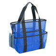 thumbnail image 2 of Bolsa de playa Zulema Organizador de malla grande Azul, 2 of 8