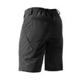thumbnail image 4 of Zimjoy Men's Ripstop Water Resistant Tactical Cargo Shorts with Belt Multi Zipper Pocket Quick Dry Knee Length Outdoor Hiking Work Utility Shorts Black 2XL, 4 of 9