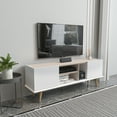 thumbnail image 3 of Decorotika Ekvador Tv Stand White&Beige, 3 of 5