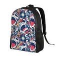 thumbnail image 2 of Disketp cool rock Skull Mochila Unisex de Apertura Lateral Completa, Mochila para Laptop para Escuela, Trabajo y Viajes, 2 of 8