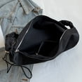 thumbnail image 2 of Bolsa bandolera plisado a la moda, Bolsa de hombro con bola de masa hervida Simple de lona, ​​gran capacidad Ndcxsfigh Para Estrenar, 2 of 4