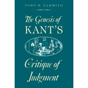 The Genesis of Kant's Critique of Judgment (Paperback)