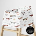 thumbnail image 5 of Sweet Jojo Designs Airplane Red and Blue Boy Multi Use Baby Car Seat and Nursing Cover, 5 of 6