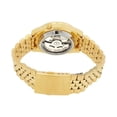 thumbnail image 3 of Seiko 5 Gold Tone Stainless Steel Gold Dial 21 Jewels Automatic SNXC34J5 Men's Watch, 3 of 3