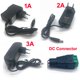 thumbnail image 1 of Enchufe europeo AC 100-240V a DC 12V 1A 2A 3A 12W 24W 36W, adaptador de fuente de alimentación para tira de luces LED/con conector, 1 of 3