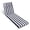 Navy Blue, variant on Outdoor Chaise Lounge Cushion, High-Density Foam Fill Patio Furniture Bench 72 x 21 Inch Cushions Navy Blue