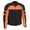 Neon Orange, variant on Milwaukee Leather MPM1791 Men's Black and Orange Textile Armored Motorcycle Riding Jacket Medium