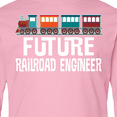 thumbnail image 4 of Inktastic Future Railroad Engineer Train Long Sleeve Youth T-Shirt, 4 of 5