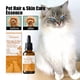 thumbnail image 4 of Spray para el cuidado del pelo de las mascotas 30ML | Previene la muda, hidrata, promueve el crecimiento, protege contra infecciones | Infusión de aceite marino | Para perros y gatos | Solución, 4 of 7