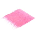 thumbnail image 3 of Unique Bargains Plush Faux Fur Fabric Square, 10' x 10' Fluffy Faux Fur Patches Cuts, Pink, 3 of 6