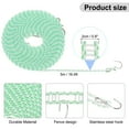 thumbnail image 2 of 2 Packs Windproof Clothesline, 5M 16.4ft Plastic Non-Slip Clothes Drying Rope Portable Travel Clothesline, Green, 2 of 6