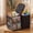 Black, variant on Threns 2 in 1 Cooler Organizer Insert for X Large Bogg Bag Accessories, PEVA Portable Leak-Proof Ice Chest, Lightweight Mesh Divider Inserts Pouch with 4Fastener for XL Bog Beach Rubber Tote