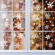 thumbnail image 2 of Pegatinas de pared de Navidad con copos de nieve, calcomanías de vidrio para ventana, decoraciones navideñas para el hogar, Año Nuevo, Navidad, 2020, 36 unids/lote, 2 of 4