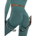 thumbnail image 3 of VASLANDA Women's High Waist Workout Seamless Smile Yoga Leggings Scrunch Butt Tummy Control Compression Yoga Pants Active Tights, 3 of 6