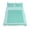 Green, variant on 3 Piece Twin Sheet Set Black Gray Retro Greek Key Sheets Set for Twin Size Bed, Breathable Soft Microfiber Bed Sheets Cooling Greece Ancient Rustic Geometric Fitted Sheet Deep Pocket, Pillowcases