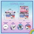 thumbnail image 3 of Hello Kitty and Friends Train Case Beauty Set with Washable Makeup, Ages 3+, 3 of 10