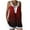 Red, variant on 50% Off Clear! asdoklhq Juniors Plus Tops & T-Shirts,Women's Lace Casual Suspenders Sleeveless Tie-dye Print Tops Blouse Vest