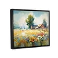 thumbnail image 4 of Stupell Industries Barn in Meadow Painting Landscape Painting Black Floater Framed Canvas Art Print Wall Art, 21 x 17, 4 of 10