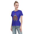 thumbnail image 4 of T-Shirt Basique à Manches Courtes pour Femmes une Pièce Jinping, 4 of 6