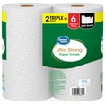thumbnail image 6 of Great Value Ultra Strong Paper Towels, 2 Triple Rolls, 6 of 9