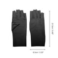 thumbnail image 4 of Unique Bargains 1 Pair Thin Sunprotection Manicure Gloves Black, 4 of 6
