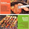 thumbnail image 4 of 20 Pcs BBQ Tool Set Stainless Steel Barbecue Accessories Camping Kitchen Accessories BBQ Tools Set for BBQ，father's day gift, 4 of 6