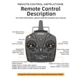 thumbnail image 3 of YU Xiang F07 UH-1 Huey RC Helicopter, 1:34 Scale 6CH Intelligent 6G Aileronless Dual-Axis RC Helicopter with Co-Drive Motors & Optical Flow Positioning - RTF, 3 of 5