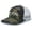 Army/White, variant on Men's 1776 United States of America Patriotic Embroidered Mesh Back Trucker Hat, Black/Black