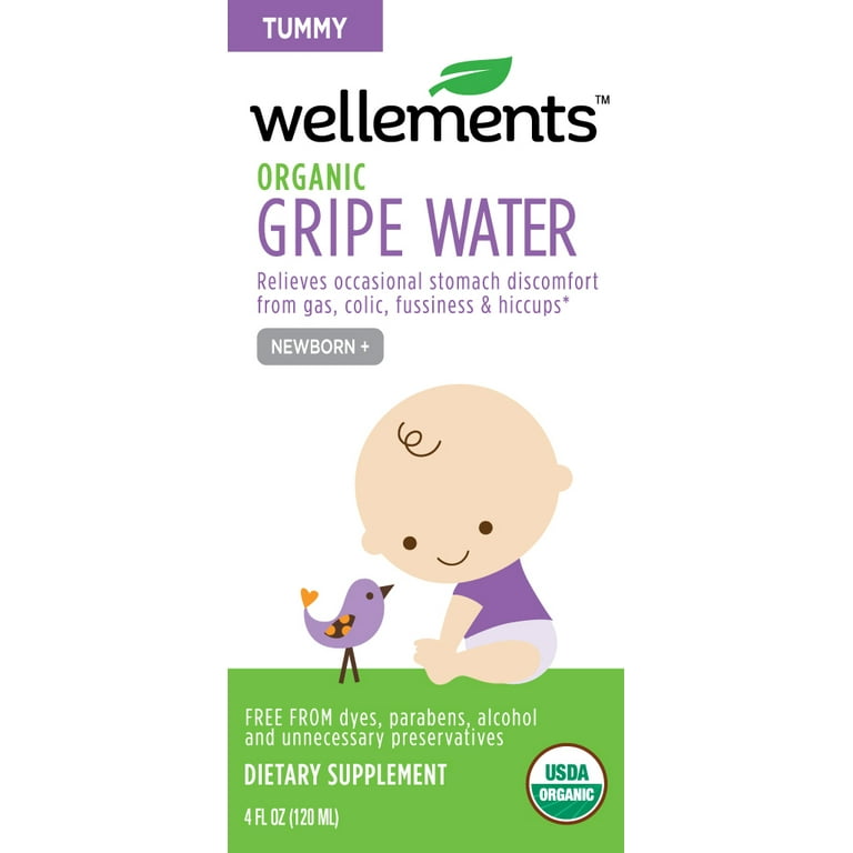 Wellements Organic Gripe Water For Newborn Babies