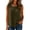 Army Green, variant on Noric Women's Cotton Linen Sleeveless Crew Neck Tank Top Solid Color Double Pockets Casual Loose Fit Summer Blouse for Daily Wear