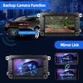 thumbnail image 5 of ESSGOO 4GB + 64GB 7" Car Stereo for VW Volkswagen GOLF 5 6 Passat Polo, Android 14.0 Wireless Apple Carplay Radio Head Unit with Bluetooth GPS Wifi Mirror Link, Support Rearview Camera, New, 5 of 14