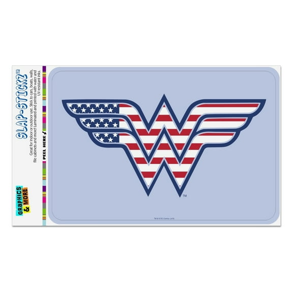 Wonder Woman USA American Flag Logo Home Business Office Sign
