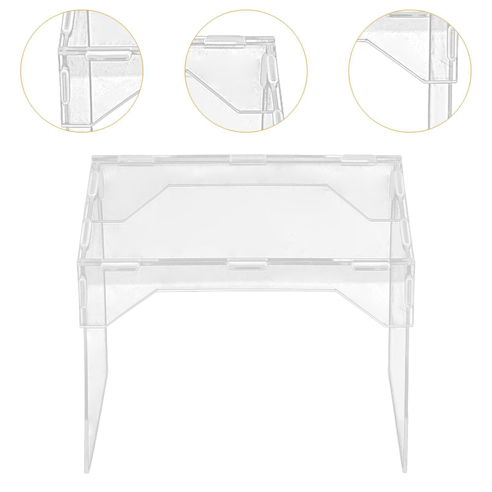 JISADER Dust Box Cover DIY Polishing Box for Polishing Work Buffing Sanding