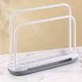 thumbnail image 4 of Organizador de Cocina para Trapos de Cocina | Soporte de Plástico para Esponjas con Bandeja Escurridora Desmontable | Almacenamiento de Dos Niveles Que Ahorra Espacio para Trapos de Cocina, Esponjas,, 4 of 5