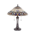 thumbnail image 2 of RADIANCE Goods Tiffany-Style 2 Light Victorian Table Lamp 16" Shade, 2 of 9