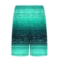 thumbnail image 4 of Aobny Board Men's Shorts Gradient with Liner Clothing Slim Big & Tall Mens Pants Casual,Green,XXL, 4 of 6
