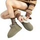 thumbnail image 3 of Botas de nieve de suela gruesa para mujer, de invierno, cortas, con forro polar, gruesas, sin cordones, con relleno de algodón para mujer, 3 of 6