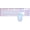 D, variant on CNV Professional Pink LED Backlit Gaming Keyboard and Mouse Combo, 104-Key Mechanical Feel Keyboard with Rainbow RGB Light, Ergonomic Wired Desktop Gear for Women and Students, Pastel Aesthetic
