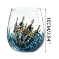 thumbnail image 2 of 3D Ocean Animal Artisan Glassware, Handcrafted Marine Animal Bar Glass, Novelty Ocean Drinking Glass for Cocktails Coastal Home Decor Gift for Ocean Lovers, 2 of 6