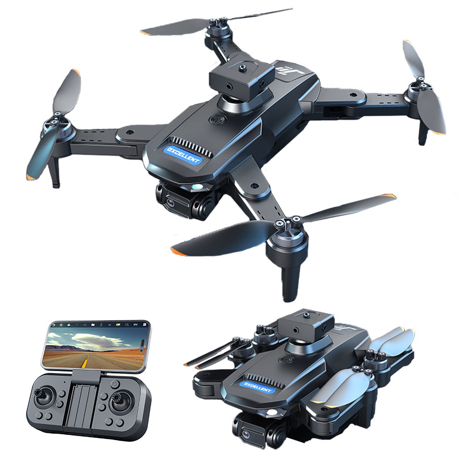 2.4G Brushless Motor High-definition Aerial Photography Four Obstacle ...